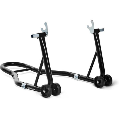 Motorcycle Stand 850 Lbs Sports Bike Rear Wheel Lift Swingarm Paddock Stand Black, U